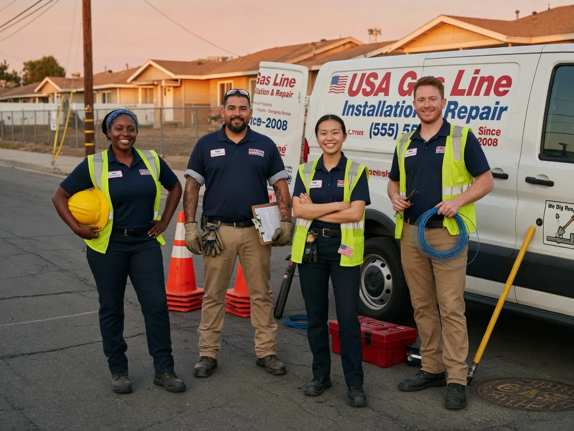 Gas Line Installation company in Madrid, NE